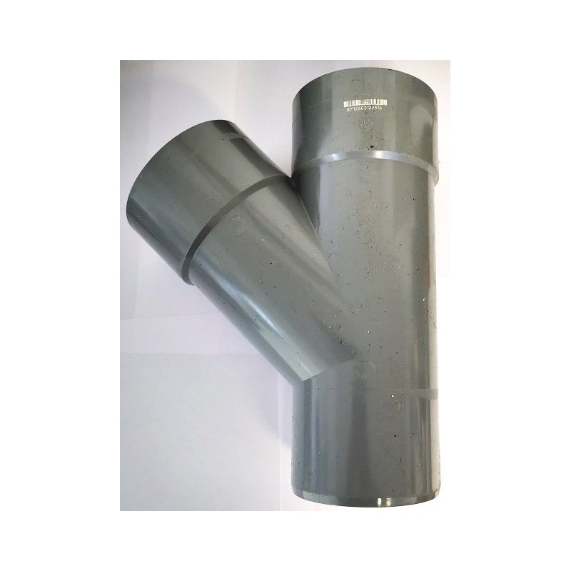 Pipelife lijm T-stuk 2xMof/Spie 45gr. 125x125 mm