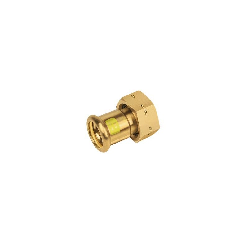 BONFIX M-press RK-gas 2-delige koppeling 22 mm vlak dichtend