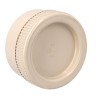 Nicoll PVC-Ti eindkap met schroefdeksel beige Ø80