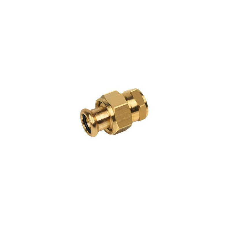 BONFIX M-press RK-water 3-delige koppeling 3/4" bi. x 18 mm