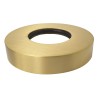 UniMatch sifon rozet 32 mm x 65 mm geborsteld messing