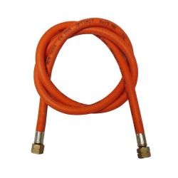 Propaanslang 5 mtr gefit 2 x 3/8" Links wartelmoeren - 2025