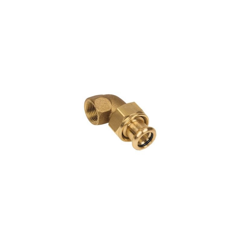 BONFIX M-press RK-water 3-delige koppeling haaks 1/2" bi. x 15 mm
