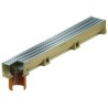 ACO Euroline polymeerbeton element OU Ø110 + verzinkt rooster L1000mm