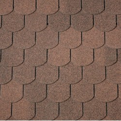 IKO shingle Superglass Biber Dual Brown (07 ) - 2,00 m2