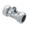 BONFIX Knel vertinde rechte koppeling met ontluchting 15x15 mm