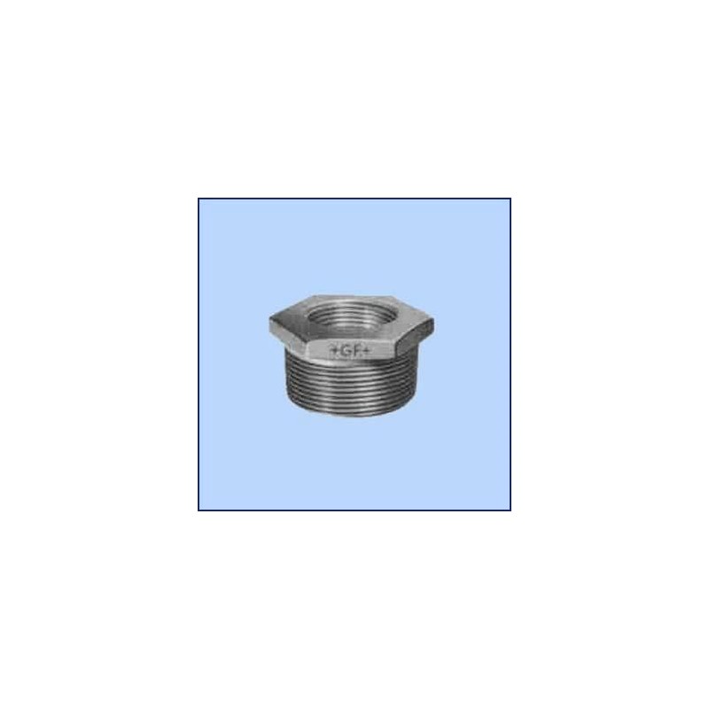 zwart malleable verloopring nr.241 bt.dr. x bi.dr. 3/4" x 1/2"