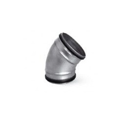 Safe gladde bocht Ø 200mm 45°