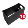 ACO Slimline Zandvanger rubber zwart
