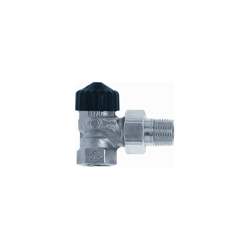 Heimeier thermostatische kraan 1/2" Haaks