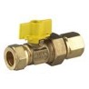 BPE gaskogelkraan 22kn. x1/2" kop.Bi.dr