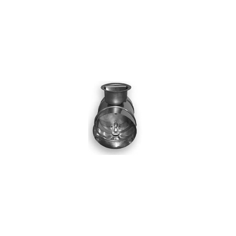 Safe regelklep stalen kwadrant Ø450 mm