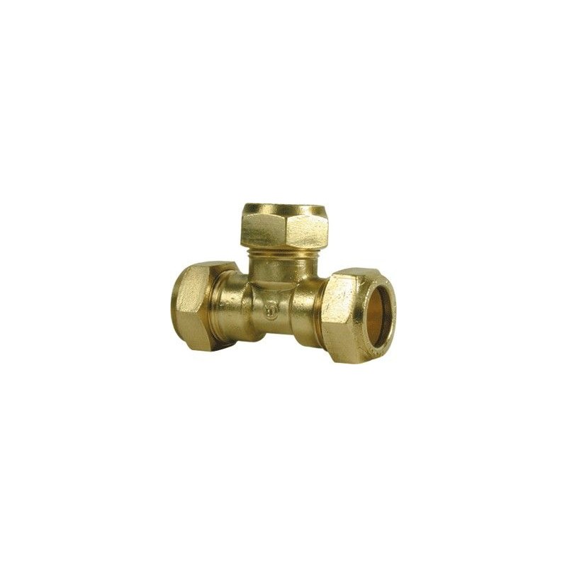 T-stuk 15 x 15 x 12 mm  3xknel