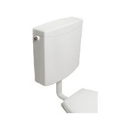 Plieger Weser laaghangend reservoir dual flush wit