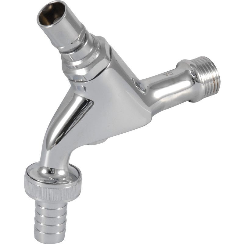 BPE beluchterkraan 1/2" sleutelbediening chroom