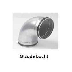 Safe gladde bocht Ø 200mm 90°