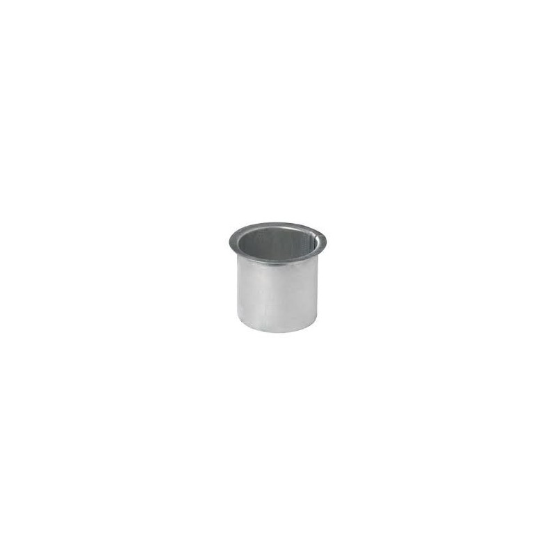 zinken tapeind VLAK (Bakgoot) Ø100mm