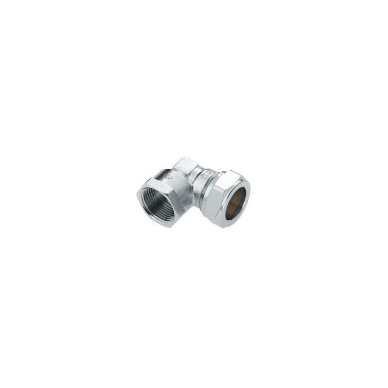 BONFIX Knel vertinde kniekoppeling 3/8" bi.dr. x 12 mm  