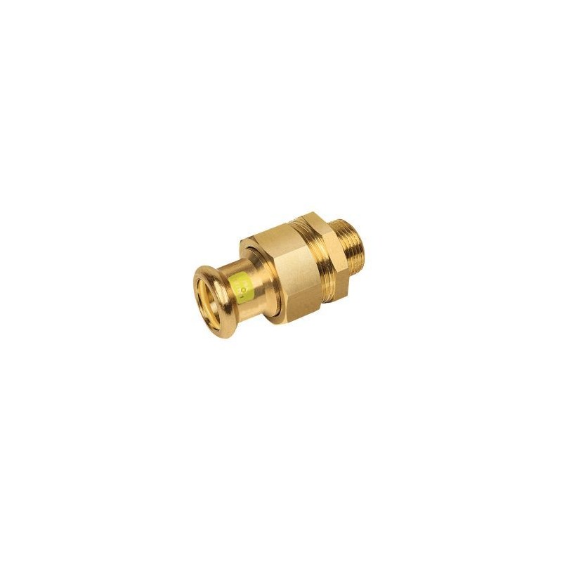 BONFIX M-press RK-Gas 3-delige koppeling 1/2" bu.dr. x 18 mm
