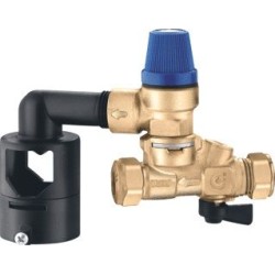 Caleffi inlaatcombinatie 15 knel