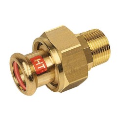 BONFIX M-press RK-solar 3-delige koppeling 1/2" bu.dr. x 15 mm