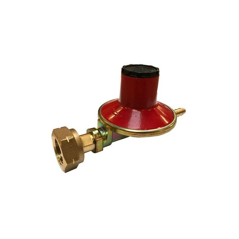 Drukregelaar 4KG/H instelbaar 20-60mbar Shell wartel x slangpilaar 8mm