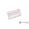 buitenluchtrooster 220x80mm Ral9010