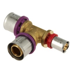 BONFIX Alu-pers verloop T-stuk 26 x 26 x 16 mm