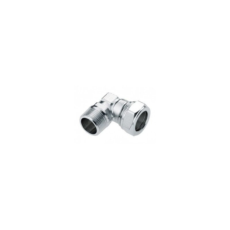 BONFIX Knel vertinde kniekoppeling 3/8" bu.dr. x 15 mm  