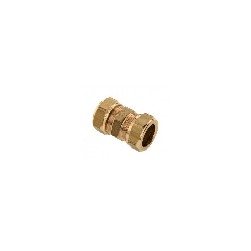 BONFIX Knel messing rechte koppeling 10 x 10 mm