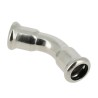 BONFIX M-press RVS-water bocht 45° 12 x 12 mm