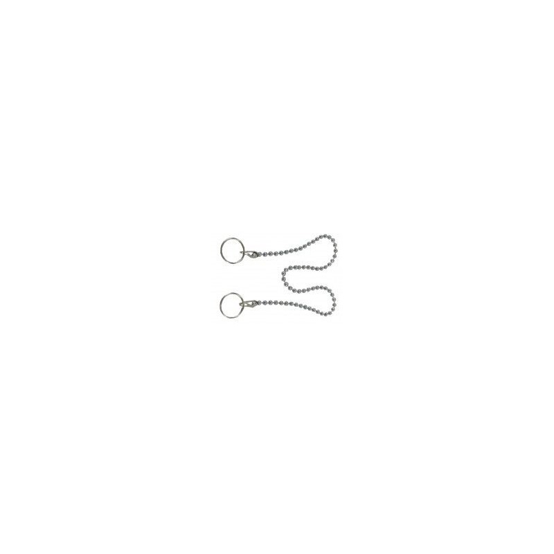 kogelketting chroom 50 cm