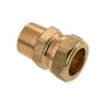 BONFIX Knel messing puntstuk 3/4" bu.dr. x 28 mm 