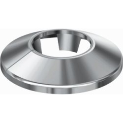 Flamco klemrozet RVC chroom 22 mm
