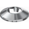 Flamco klemrozet RVC chroom 22 mm