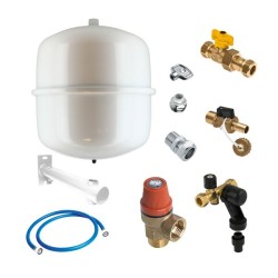 BONFIX CV Ketel installatiepakket 18 liter Reflex expansievat wit