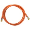 Propaanslang 3 mtr gefit 2 x 3/8" Links wartelmoeren - 2026
