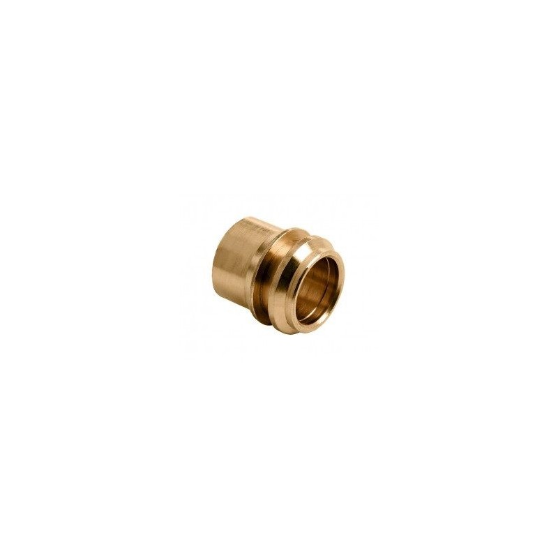 BONFIX Knel messing verloopset 22 x 18 mm