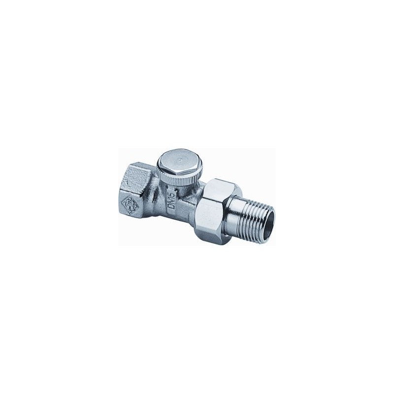 Heimeier voetventiel Regutec 1/2" Recht