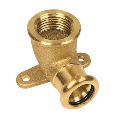 BONFIX M-press RK-water muurplaat 3/4" bi.dr. x 22 mm (silicium)