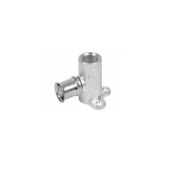 MultiTubo Persfitting metaal vertind muurplaat 20 x 1/2" bi.dr. hoog