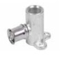 MultiTubo Persfitting metaal vertind muurplaat 20 x 1/2" bi.dr. hoog