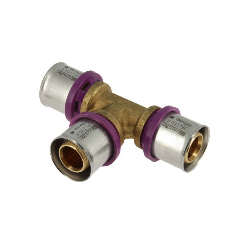 BONFIX Alu-pers T-stuk 26 x 26 x 26 mm