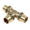 BONFIX BELGAS knel messing T-stuk 22 x 22 x 22 mm