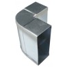 haakse bocht 90 gr. 170x70mm Verticaal