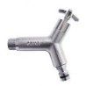Geka Plus - nikkel Design water aftapkraan bu.dr. 1/2 x plug 7121XY