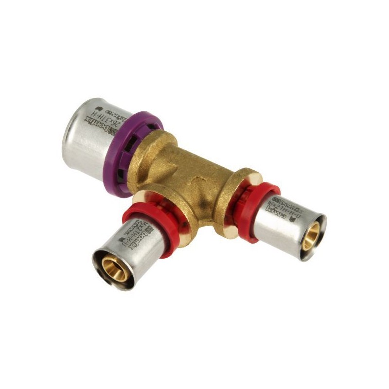 BONFIX Alu-pers verloop T-stuk 26 x 16 x 16 mm