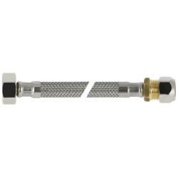 BONFIX RVS flexibele aansluitleiding 35cm 3/8" bi.x 10 mm knel