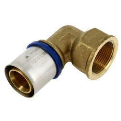 BONFIX Alu-pers kniekoppeling 1 1/4" bi.dr. x 40 mm