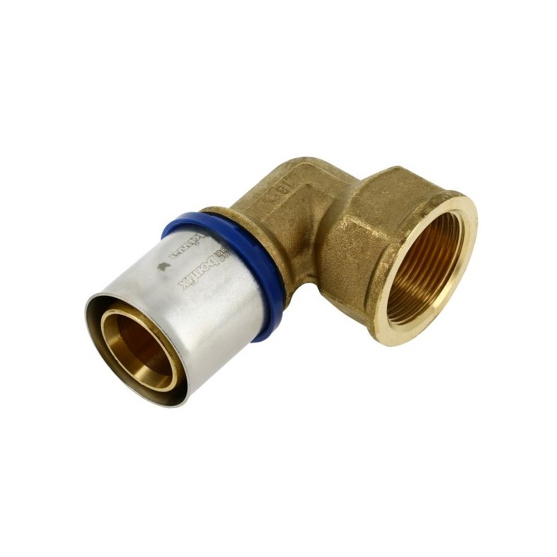 BONFIX Alu-pers kniekoppeling 1 1/4" bi.dr. x 40 mm